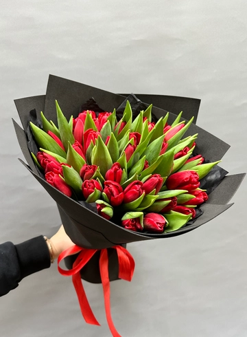 Черный бархат  от интернет-магазина цветов в 