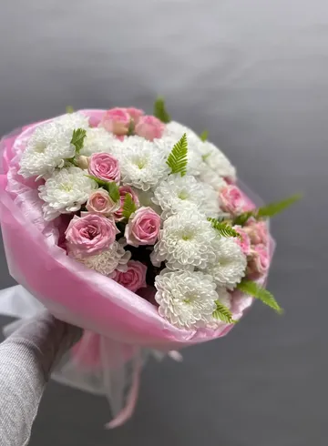 Сборный букет &laquo;Нежное облако любви&raquo; от интернет-магазина цветов в 