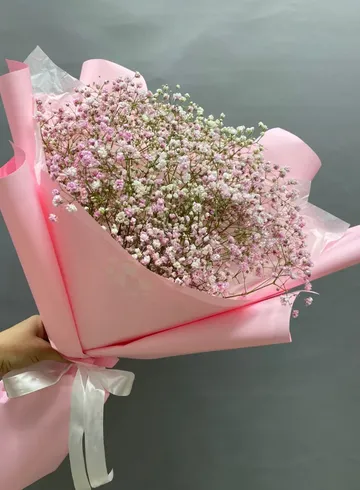 Букет гипсофил &laquo;Облако нежности&raquo; от интернет-магазина цветов в 