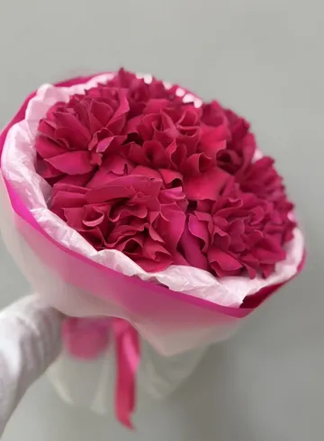 Монобукет из французских роз от интернет-магазина цветов в 